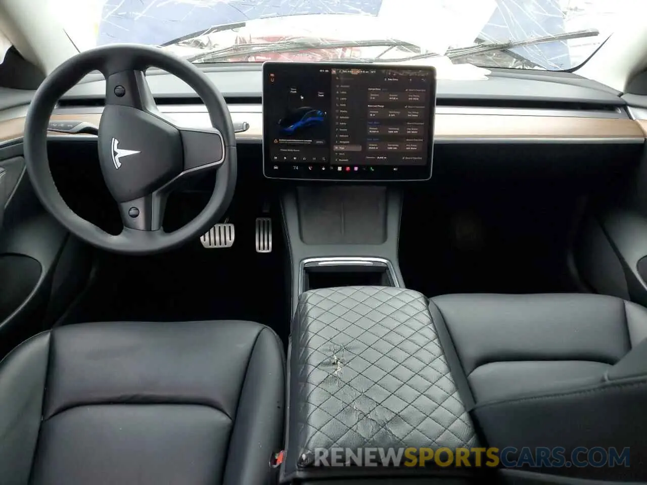8 fotografías del automóvil dañado 5YJ3E1EC7PF488706 TESLA MODEL 3 2023