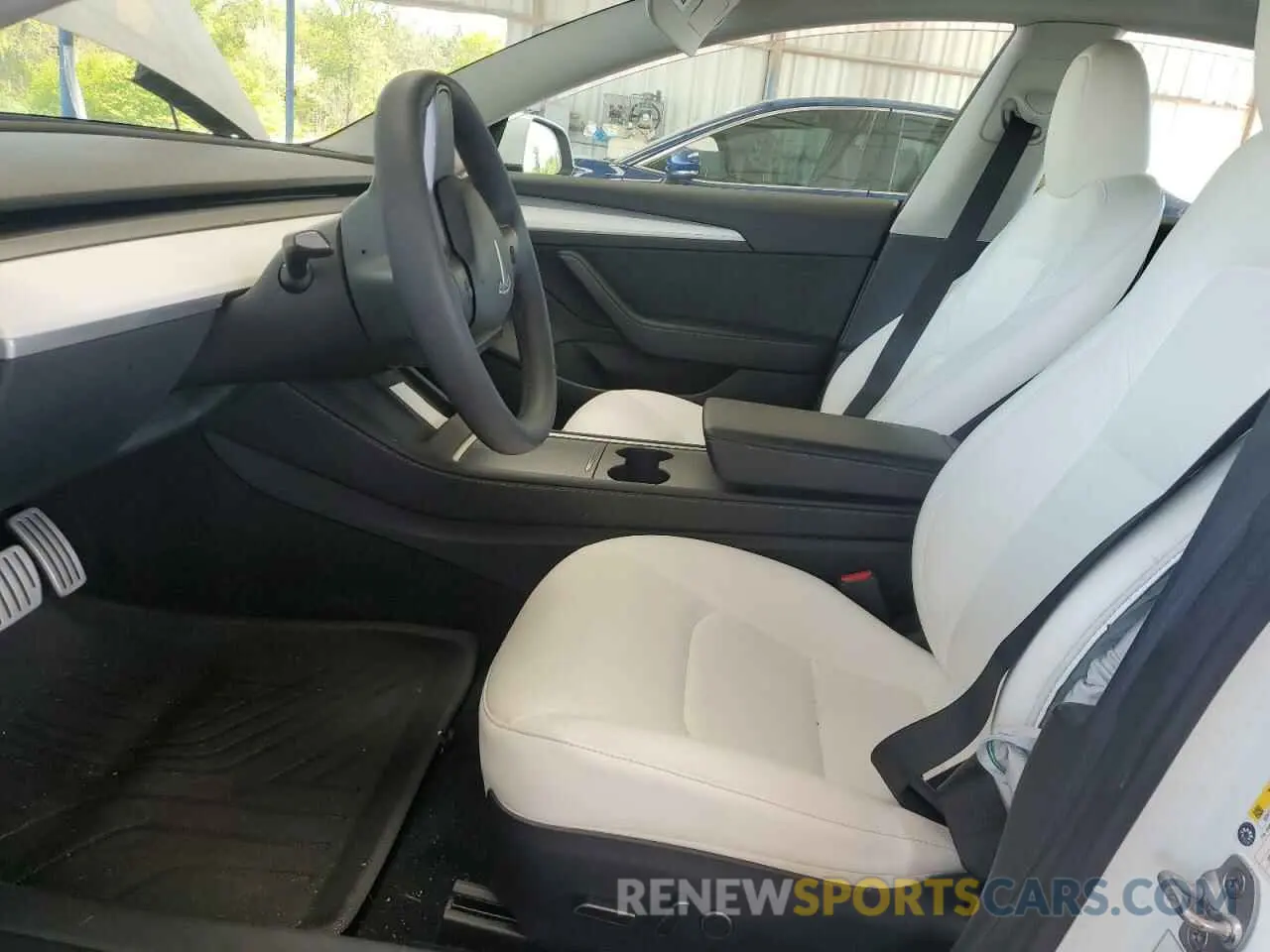 7 fotografías del automóvil dañado 5YJ3E1EC7PF600078 TESLA MODEL 3 2023
