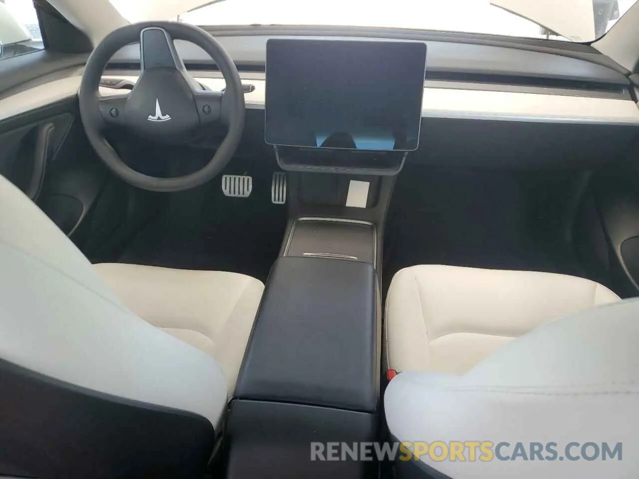 8 fotografías del automóvil dañado 5YJ3E1EC7PF600078 TESLA MODEL 3 2023