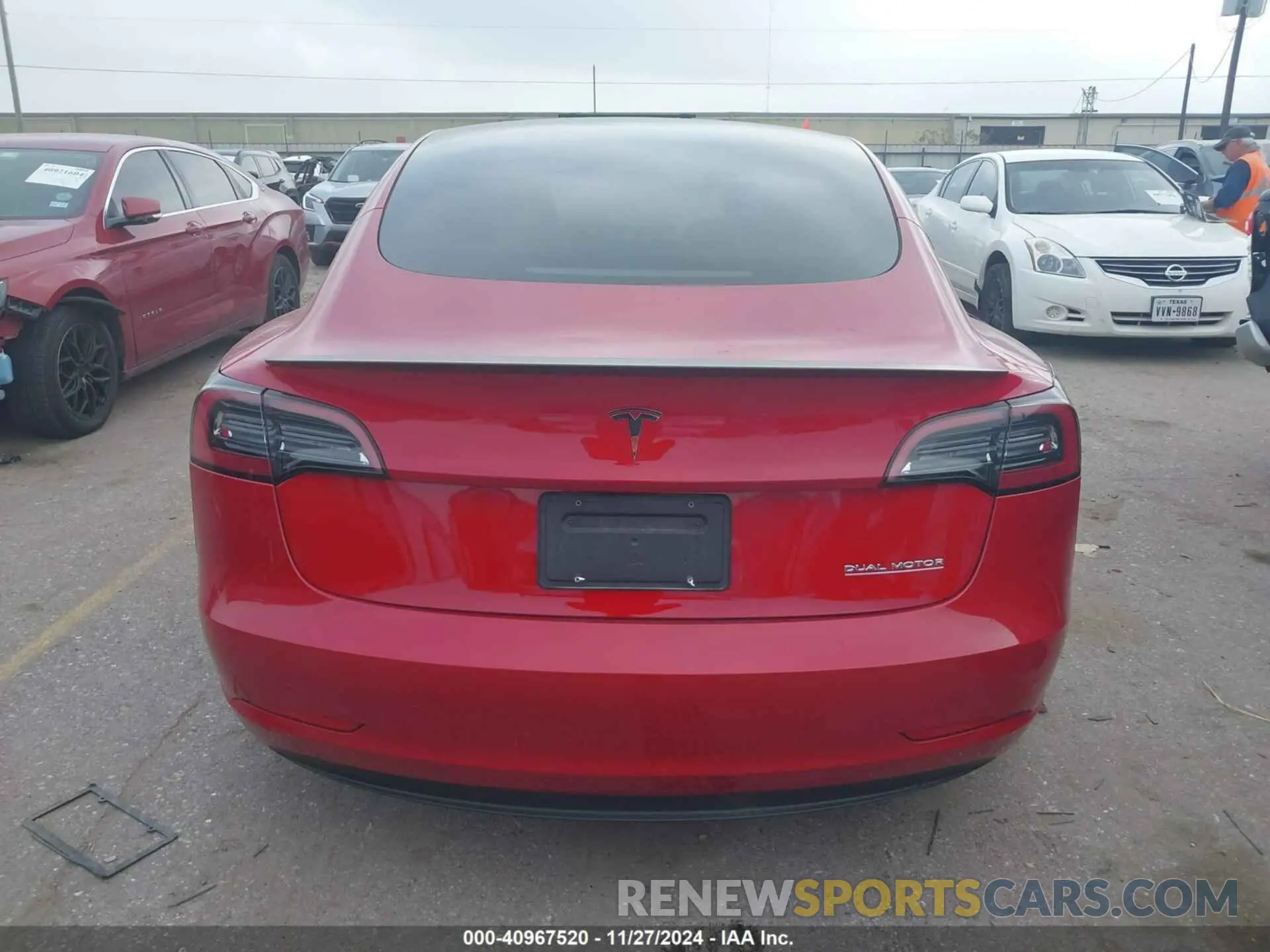 16 fotografías del automóvil dañado 5YJ3E1EC8PF431818 TESLA MODEL 3 2023