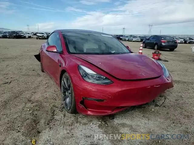 10 fotografías del automóvil dañado 5YJ3E1EC8PF472031 TESLA MODEL 3 2023