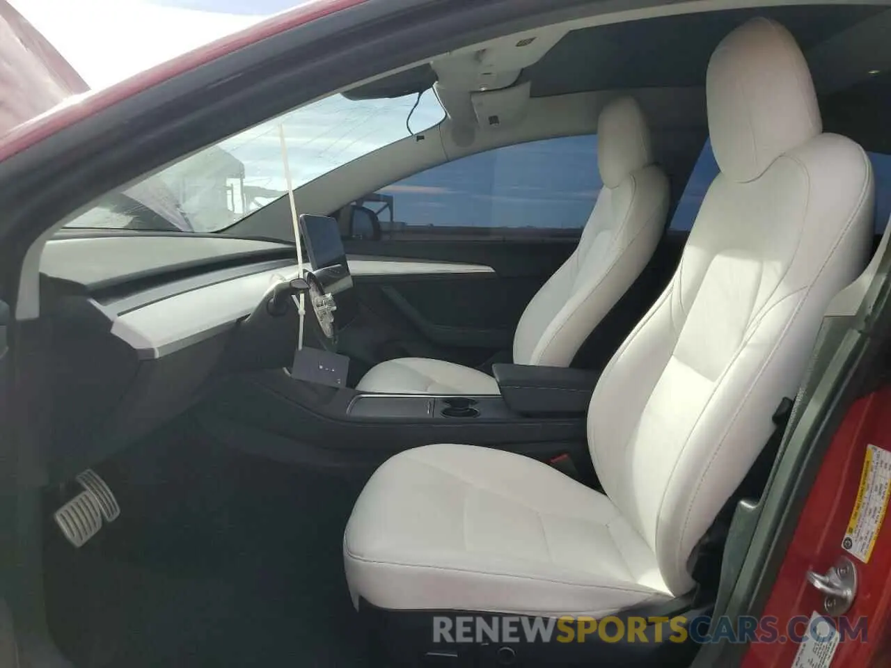7 fotografías del automóvil dañado 5YJ3E1EC8PF472031 TESLA MODEL 3 2023