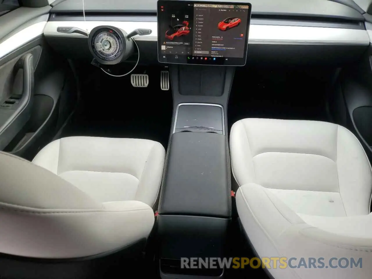 8 fotografías del automóvil dañado 5YJ3E1EC8PF472031 TESLA MODEL 3 2023