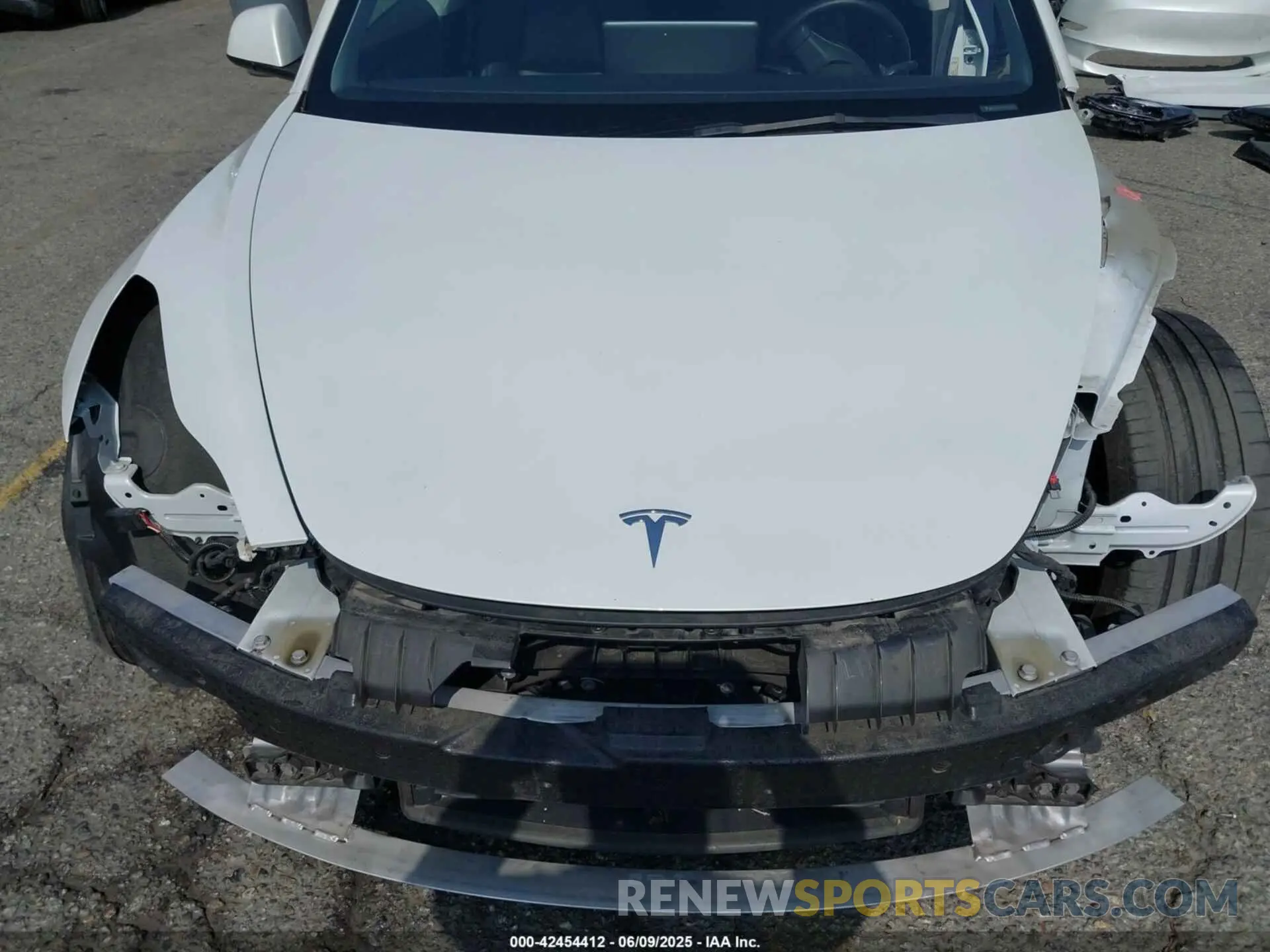 10 fotografías del automóvil dañado 5YJ3E1EC8PF504525 TESLA MODEL 3 2023