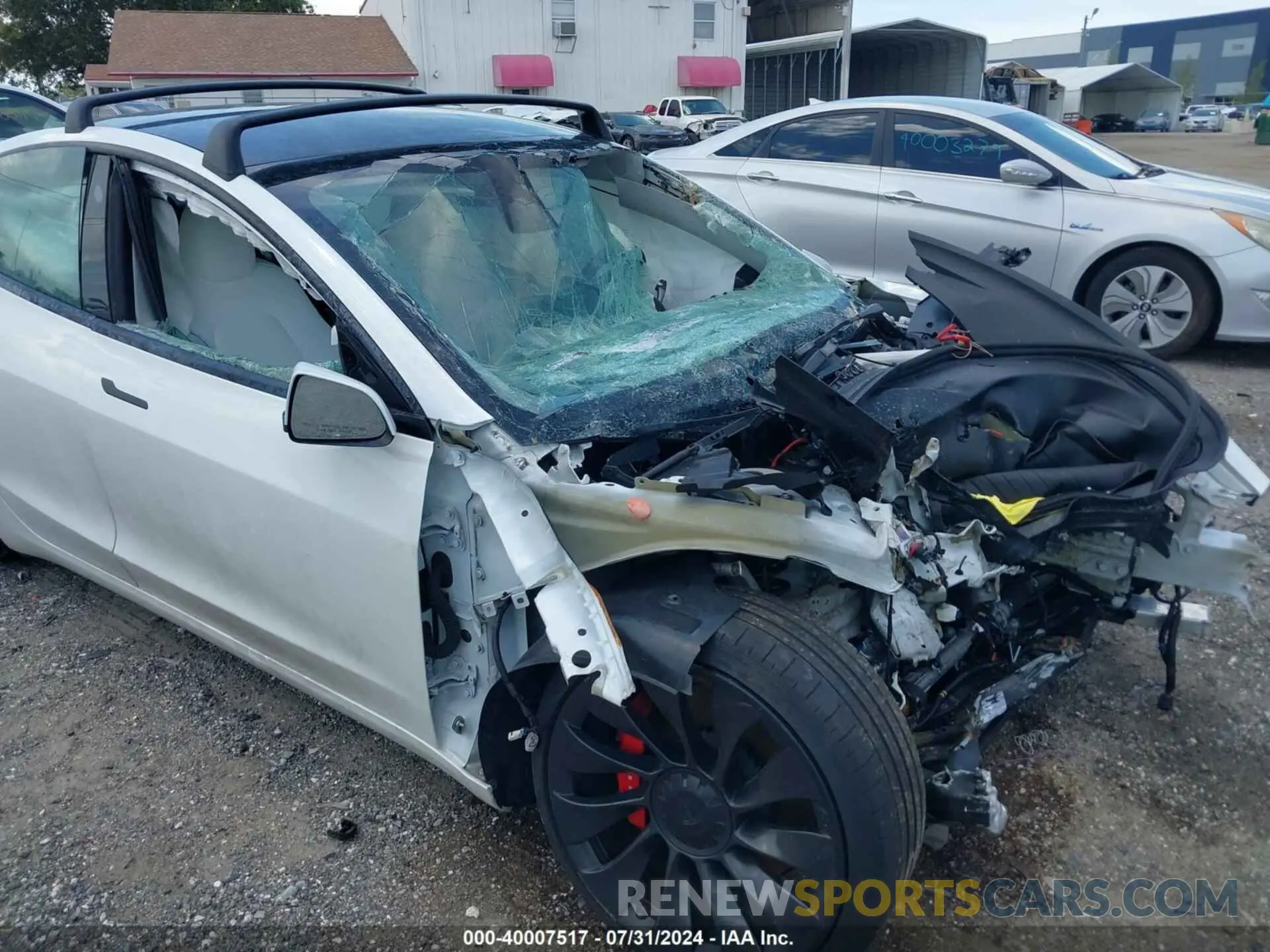 15 fotografías del automóvil dañado 5YJ3E1EC8PF585171 TESLA MODEL 3 2023