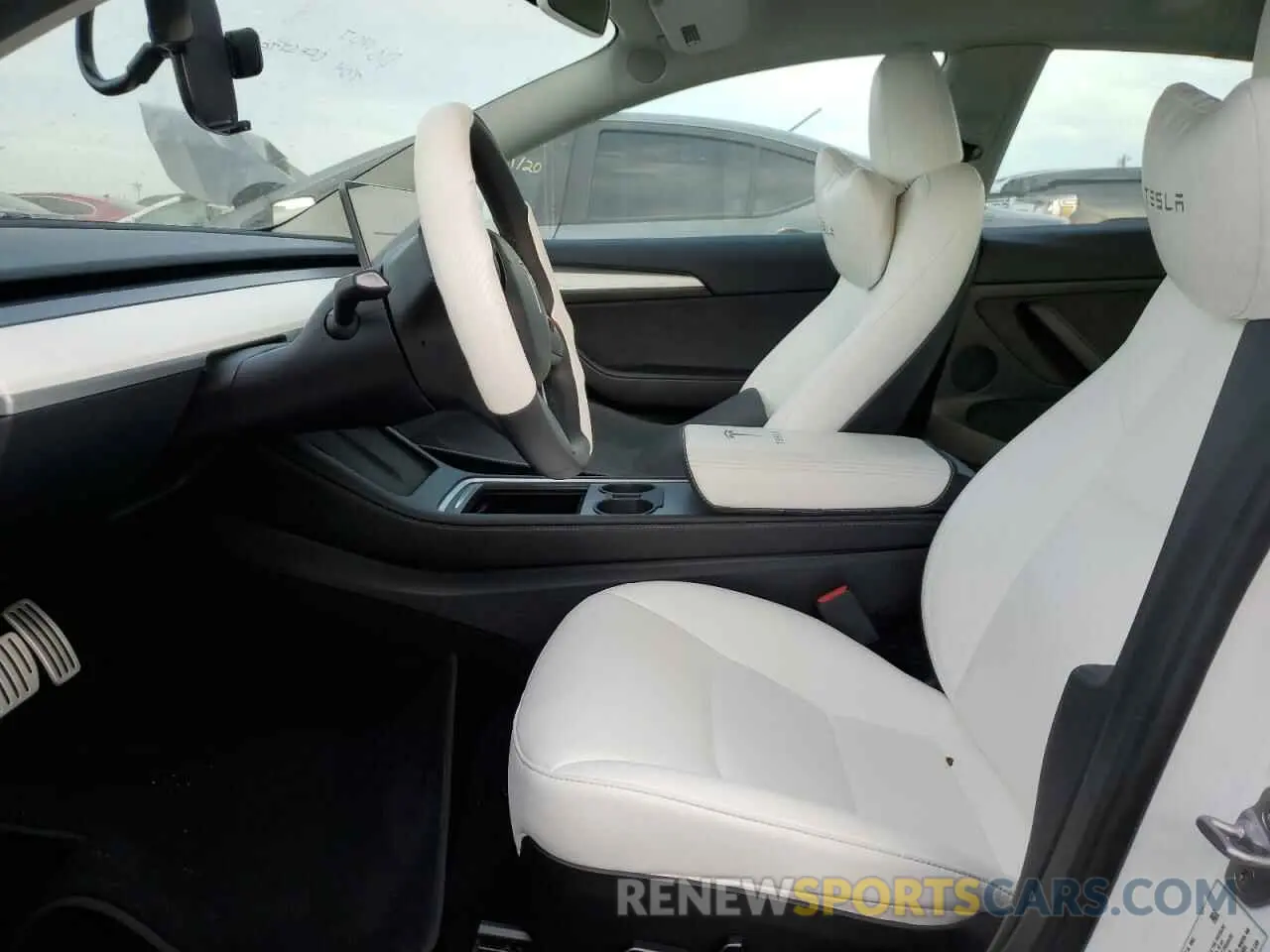 7 fotografías del automóvil dañado 5YJ3E1EC8PF596672 TESLA MODEL 3 2023