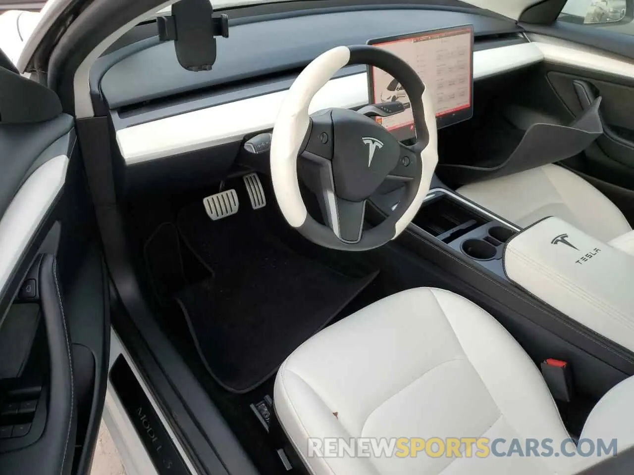 8 fotografías del automóvil dañado 5YJ3E1EC8PF596672 TESLA MODEL 3 2023