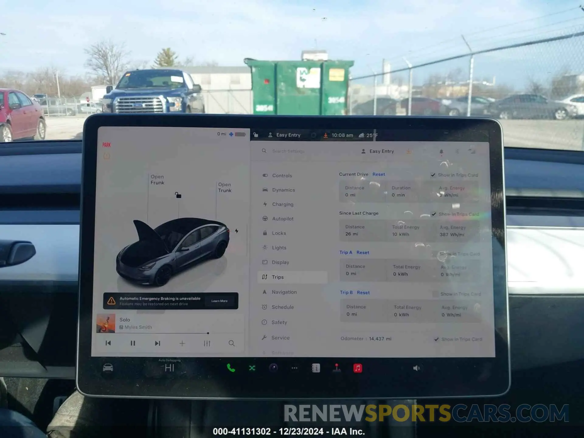19 fotografías del automóvil dañado 5YJ3E1EC8PF623000 TESLA MODEL 3 2023