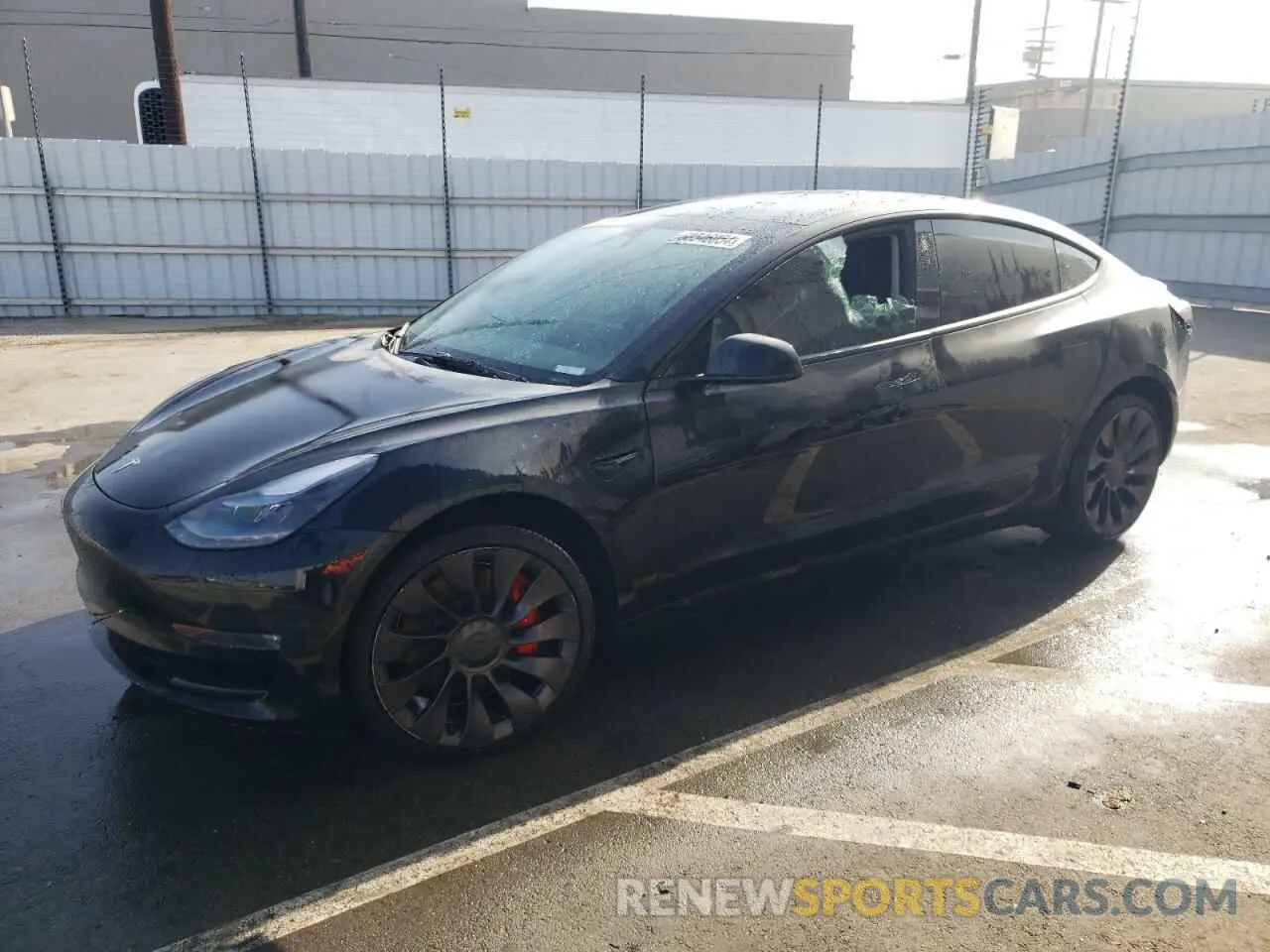 1 fotografías del automóvil dañado 5YJ3E1EC8PF635504 TESLA MODEL 3 2023