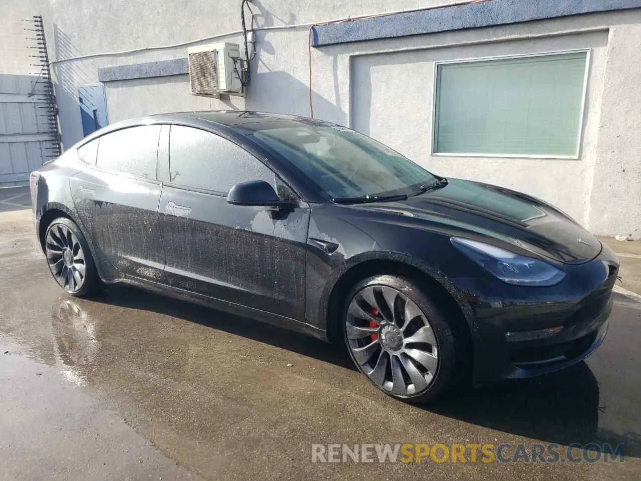 4 fotografías del automóvil dañado 5YJ3E1EC8PF635504 TESLA MODEL 3 2023