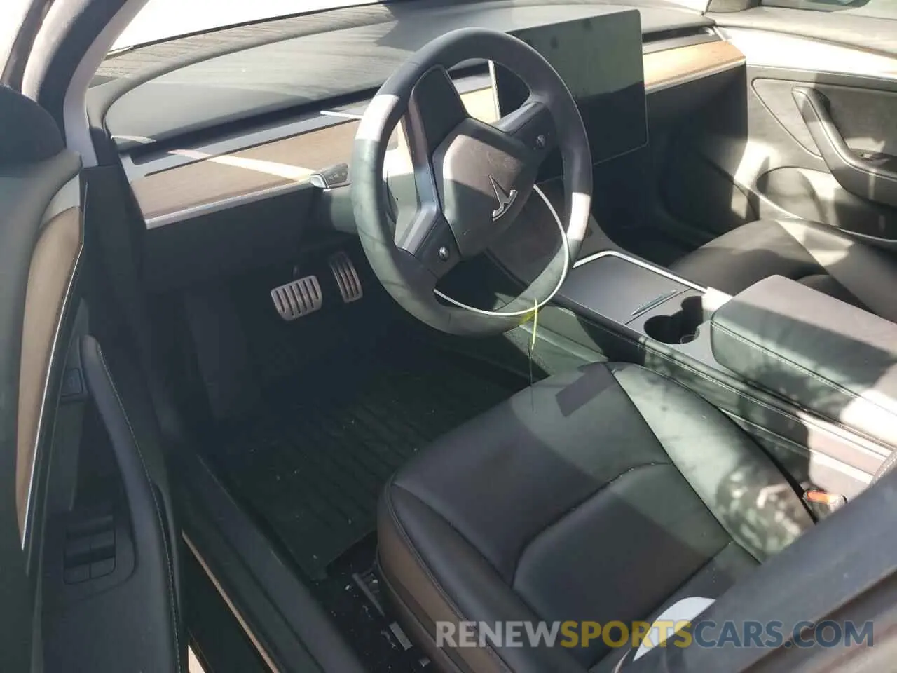 8 fotografías del automóvil dañado 5YJ3E1EC8PF635504 TESLA MODEL 3 2023