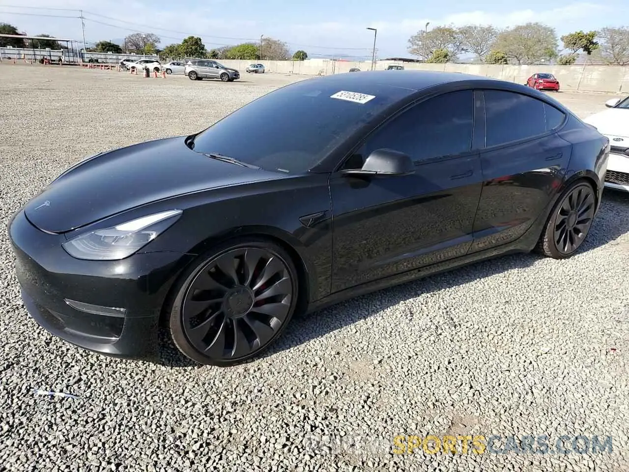 1 fotografías del automóvil dañado 5YJ3E1EC9PF414218 TESLA MODEL 3 2023