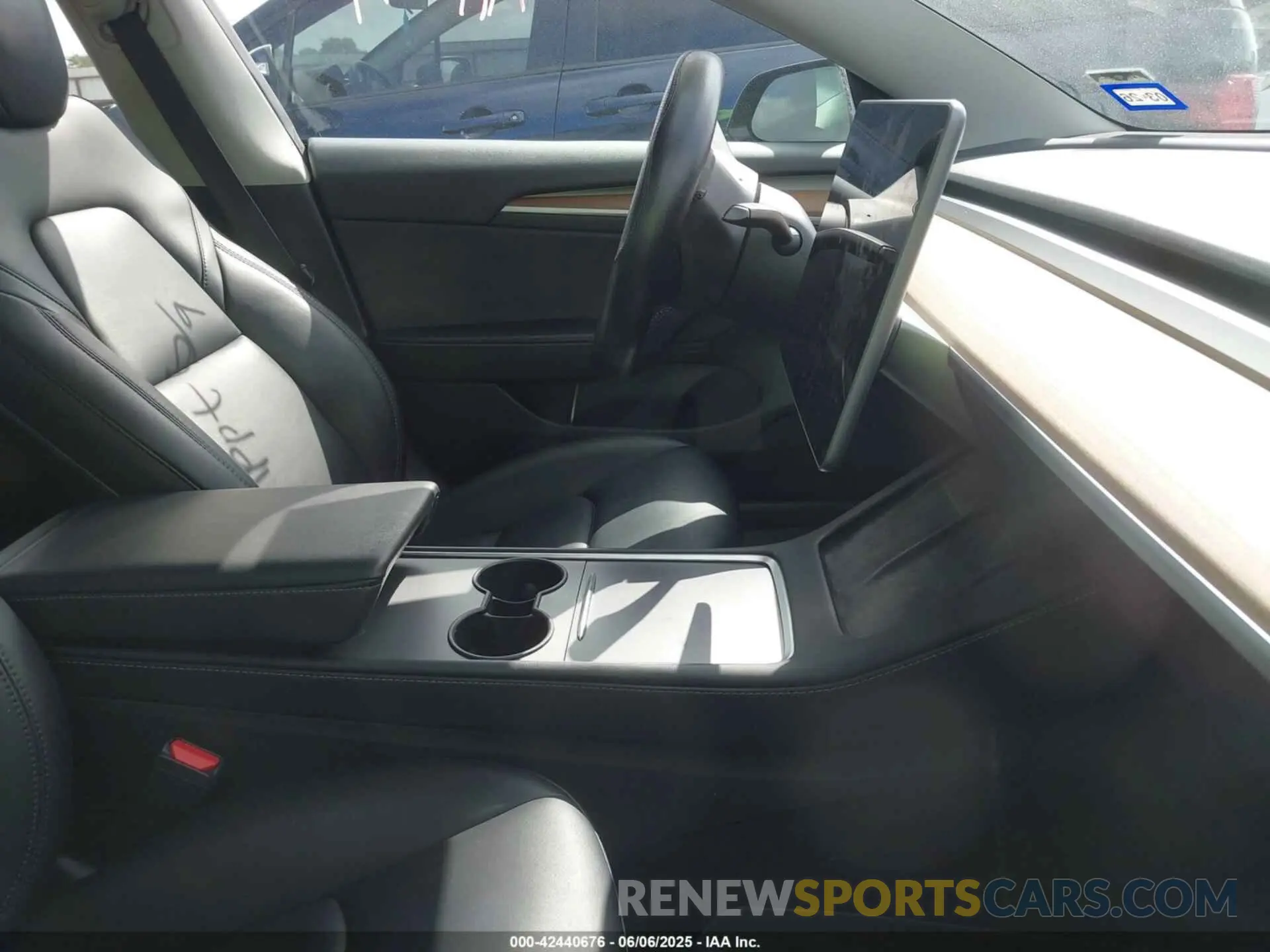 5 fotografías del automóvil dañado 5YJ3E1EC9PF517784 TESLA MODEL 3 2023