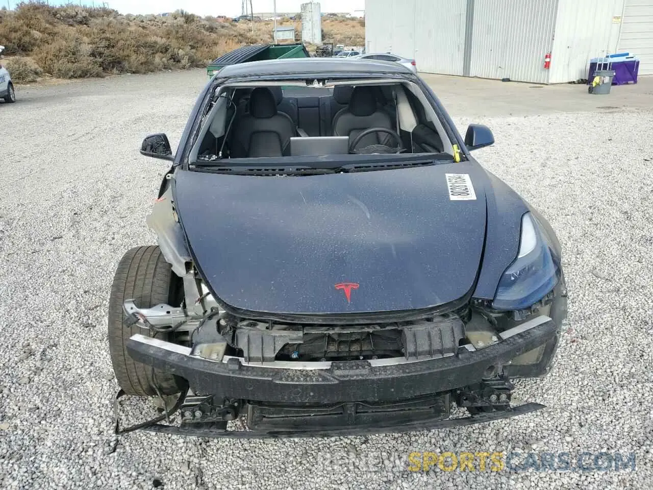 5 fotografías del automóvil dañado 5YJ3E1EC9PF603256 TESLA MODEL 3 2023
