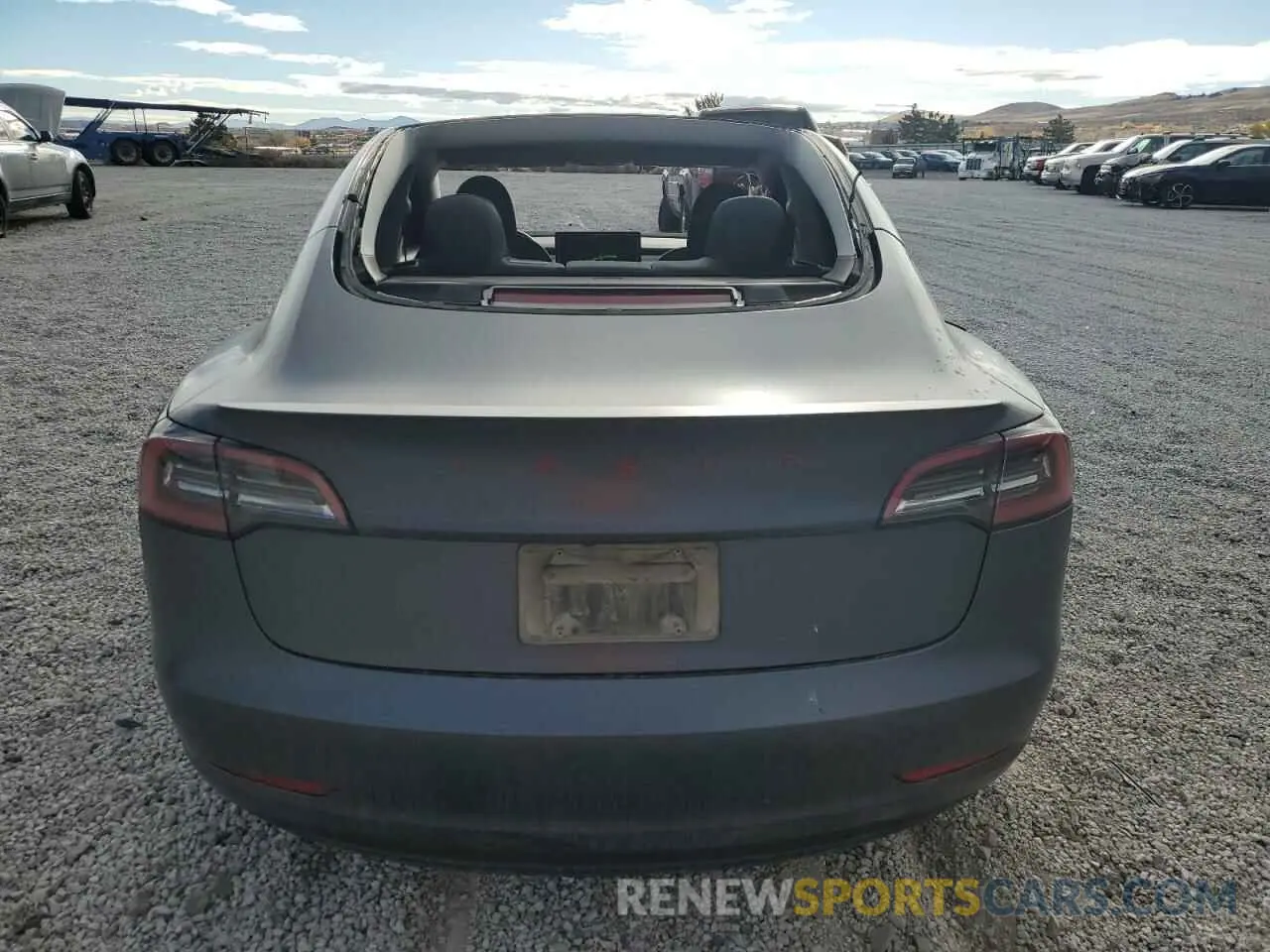 6 fotografías del automóvil dañado 5YJ3E1EC9PF603256 TESLA MODEL 3 2023