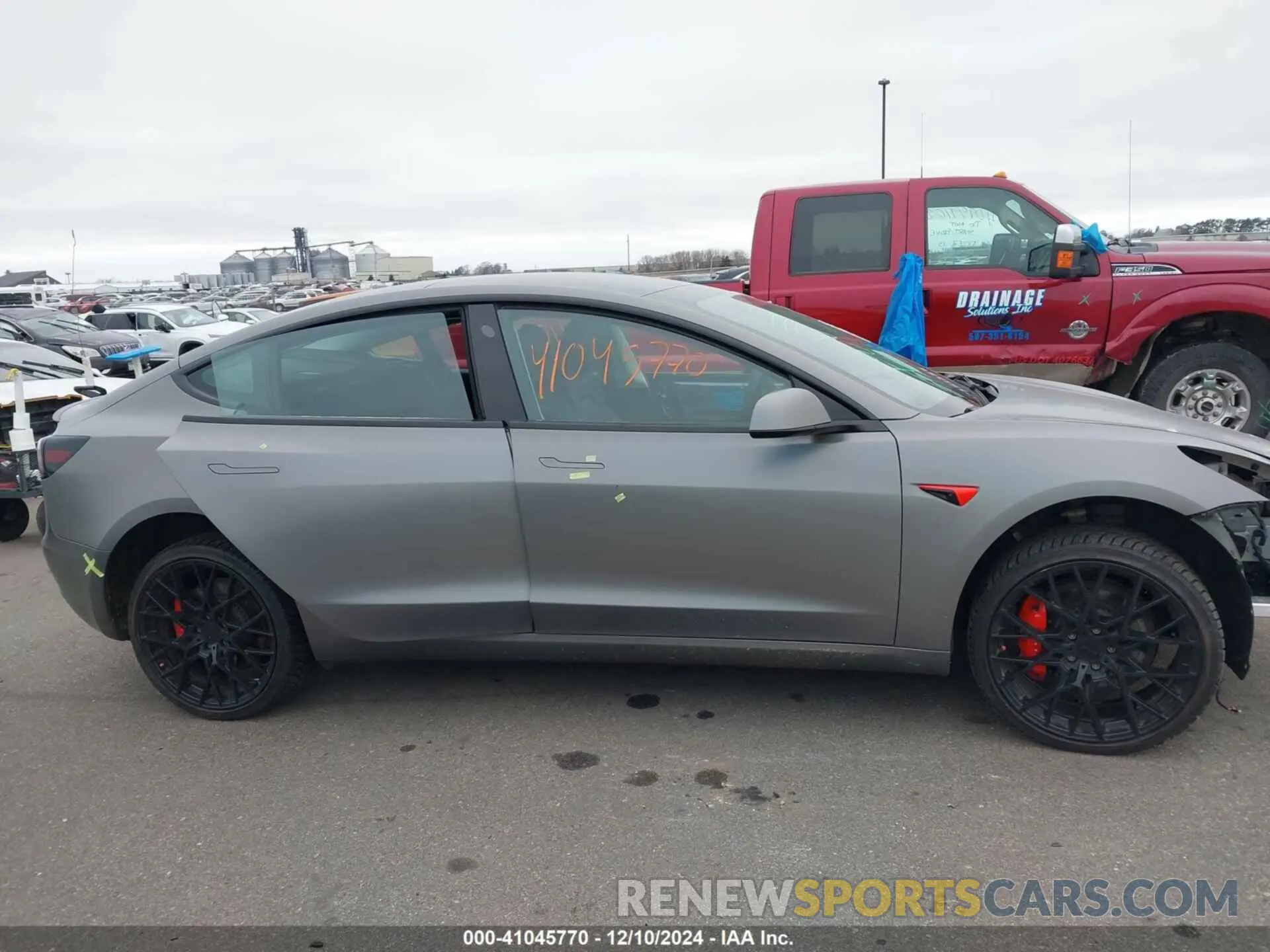 14 fotografías del automóvil dañado 5YJ3E1ECXPF398935 TESLA MODEL 3 2023