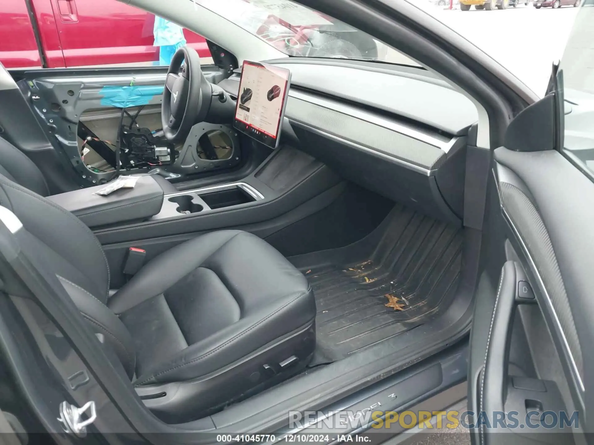 5 fotografías del automóvil dañado 5YJ3E1ECXPF398935 TESLA MODEL 3 2023