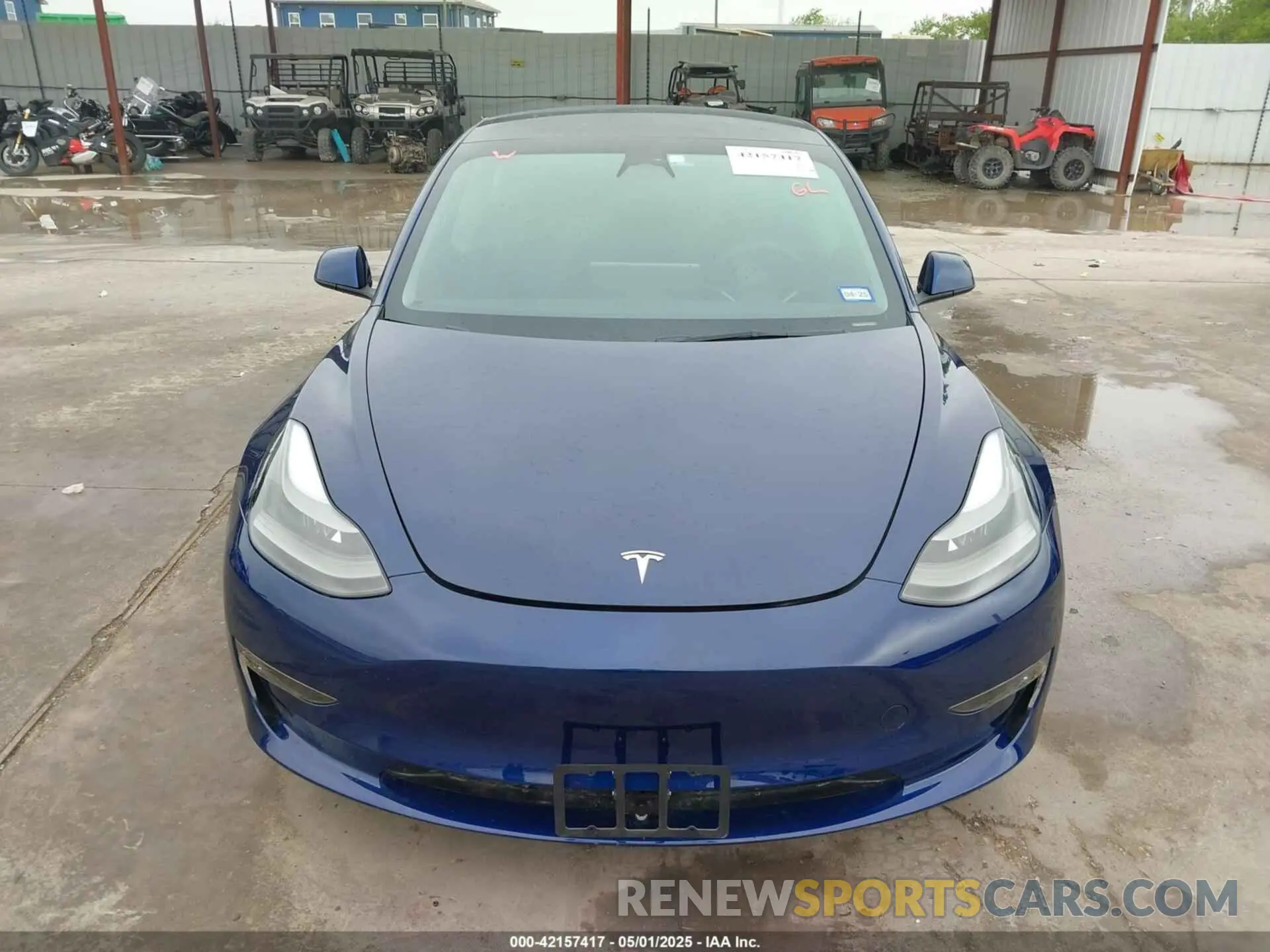 11 fotografías del automóvil dañado 5YJ3E1ECXPF551538 TESLA MODEL 3 2023