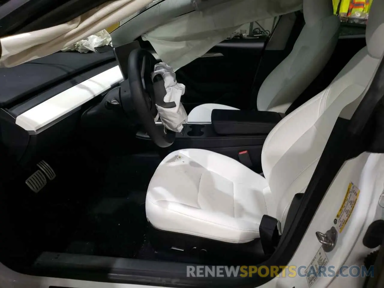 7 fotografías del automóvil dañado 5YJ3E1ECXPF587942 TESLA MODEL 3 2023