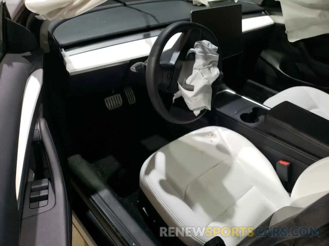 8 fotografías del automóvil dañado 5YJ3E1ECXPF587942 TESLA MODEL 3 2023