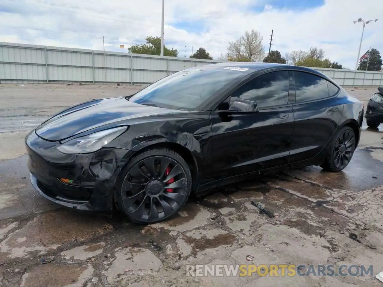 1 fotografías del automóvil dañado 5YJ3E1ECXPF628019 TESLA MODEL 3 2023