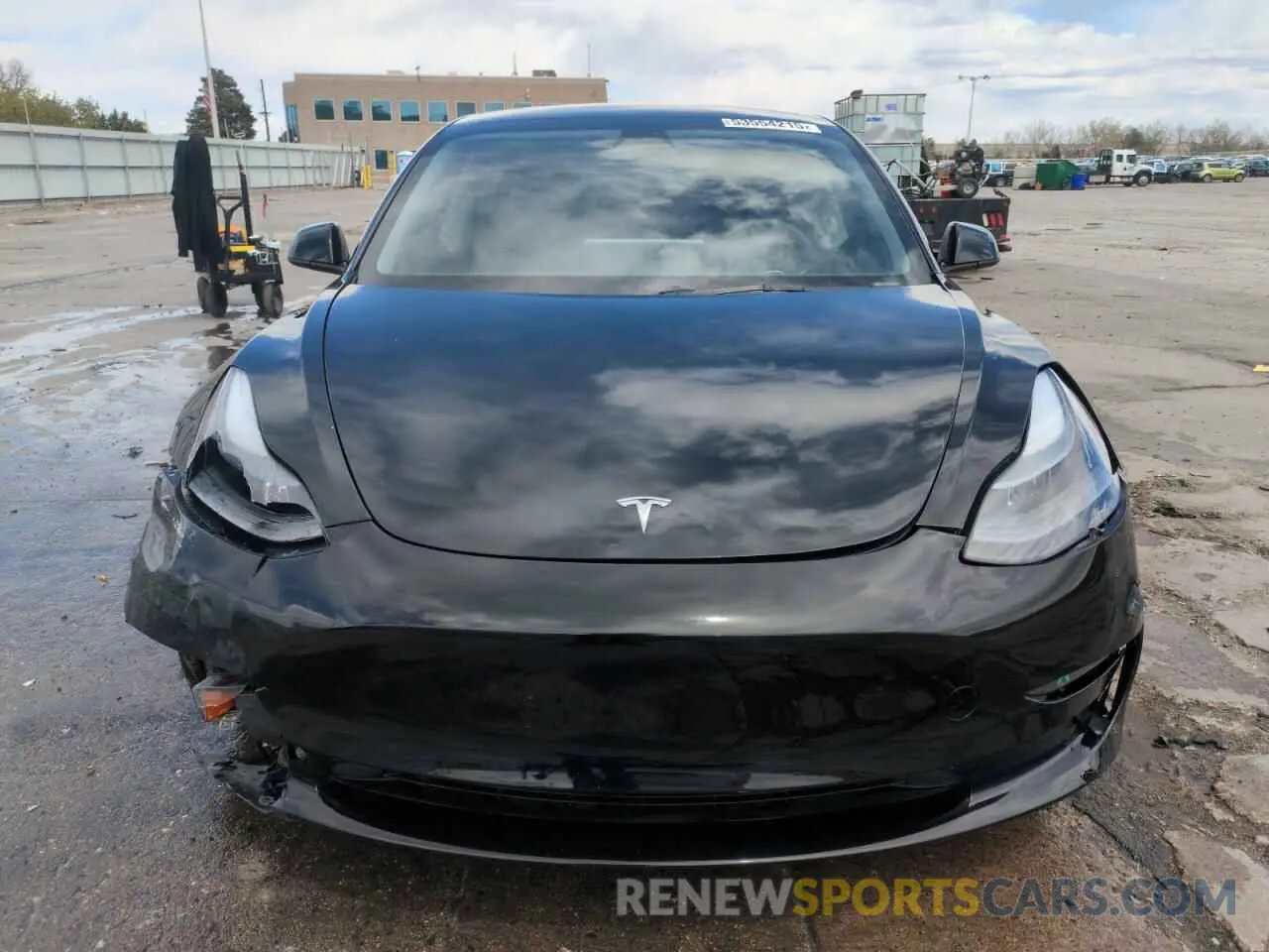 5 fotografías del automóvil dañado 5YJ3E1ECXPF628019 TESLA MODEL 3 2023