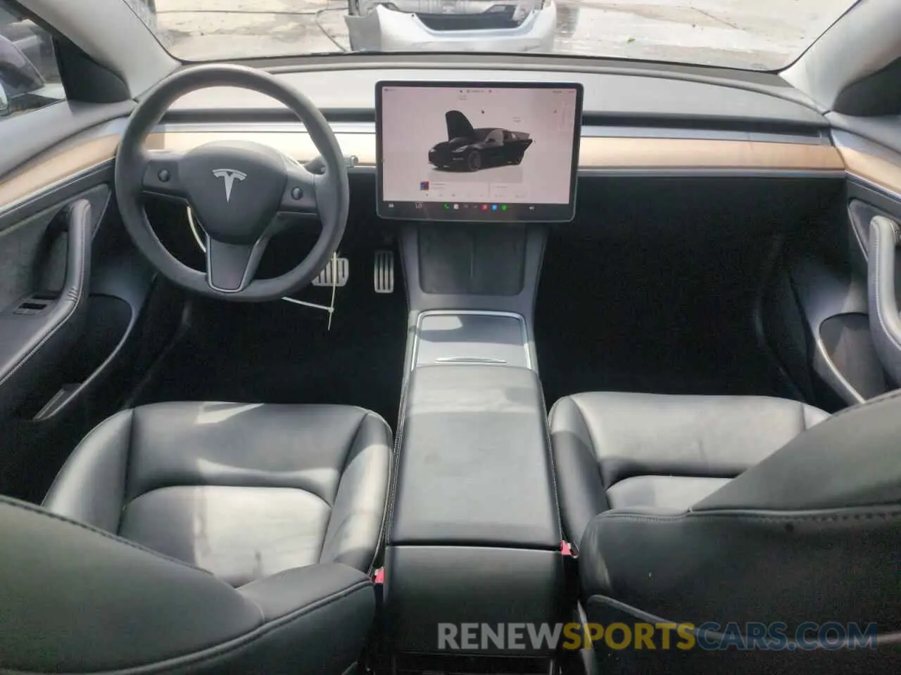 8 fotografías del automóvil dañado 5YJ3E1ECXPF628019 TESLA MODEL 3 2023