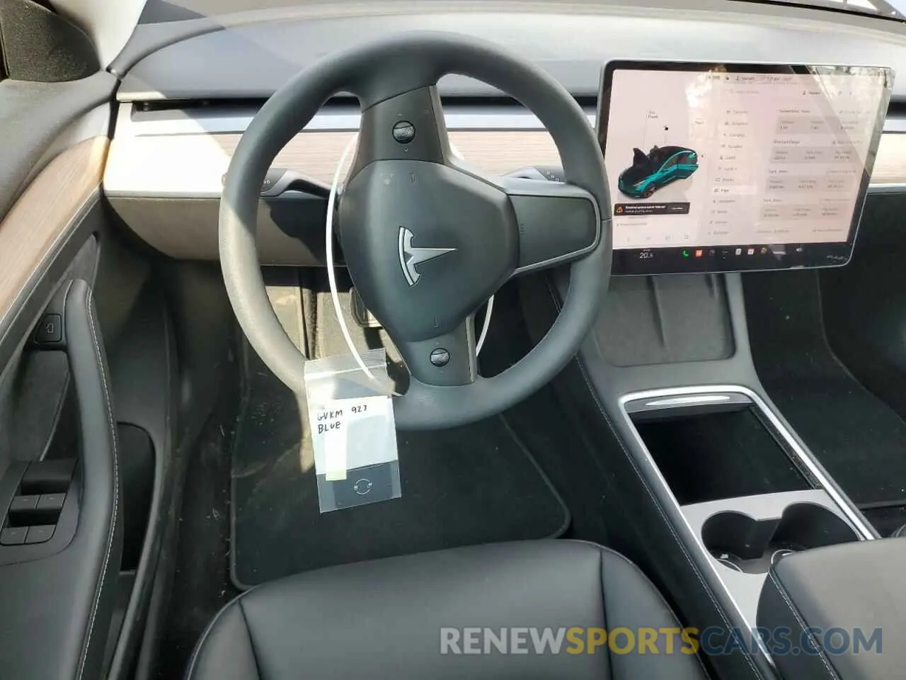 8 fotografías del automóvil dañado LRW3E1FA4PC920949 TESLA MODEL 3 2023
