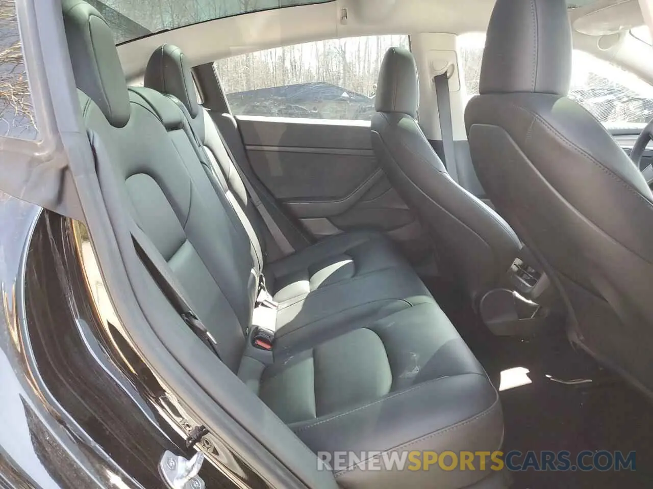 10 fotografías del automóvil dañado LRW3E1FA5PC920846 TESLA MODEL 3 2023