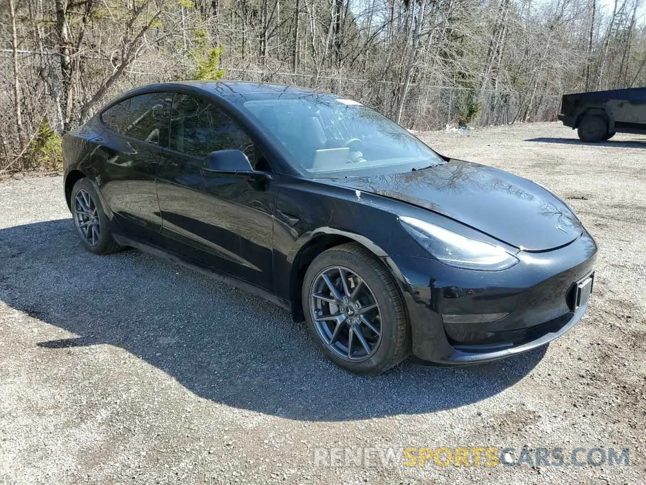 4 fotografías del automóvil dañado LRW3E1FA5PC920846 TESLA MODEL 3 2023