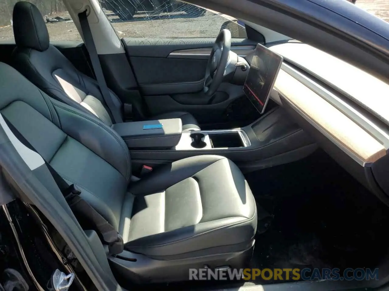 7 fotografías del automóvil dañado LRW3E1FA5PC920846 TESLA MODEL 3 2023