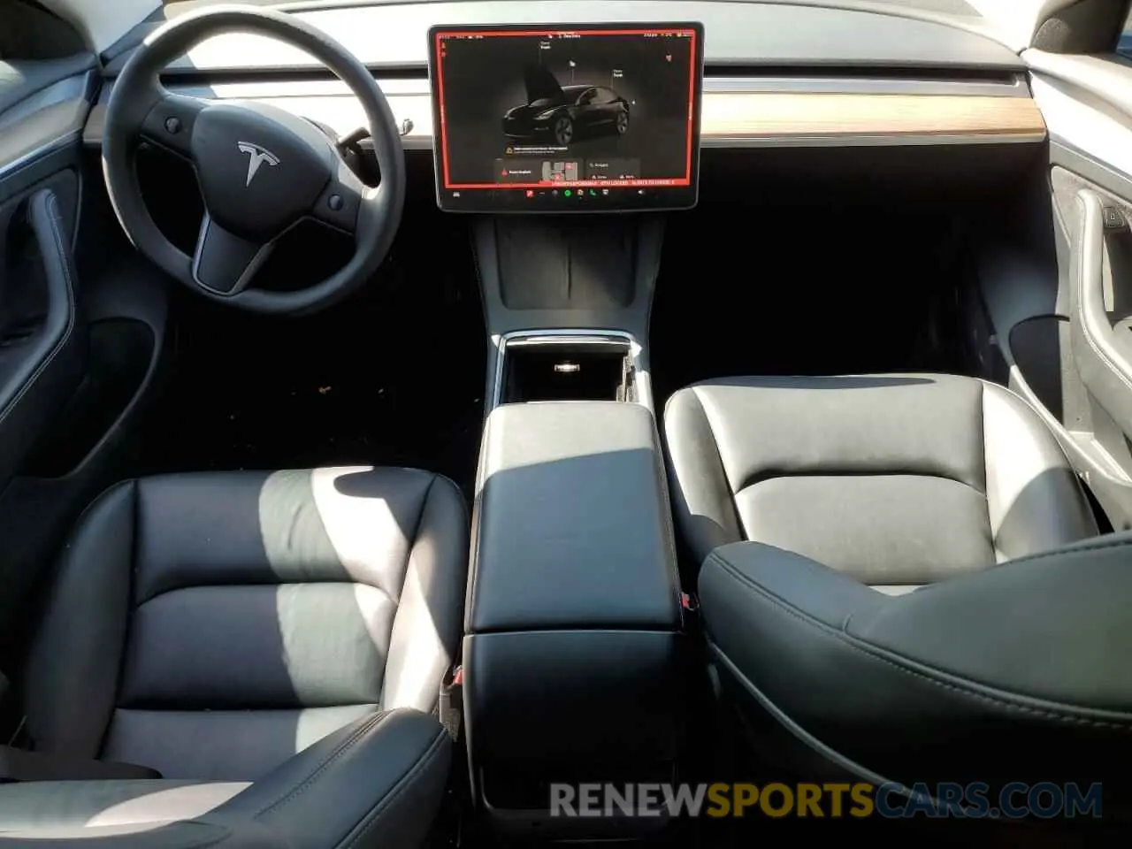 8 fotografías del automóvil dañado LRW3E1FA5PC920846 TESLA MODEL 3 2023