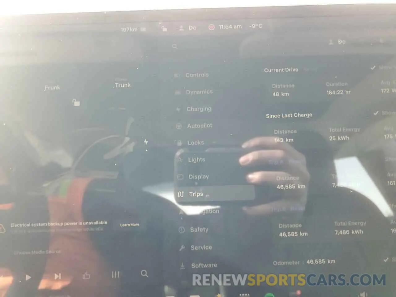 9 fotografías del automóvil dañado LRW3E1FA5PC945276 TESLA MODEL 3 2023