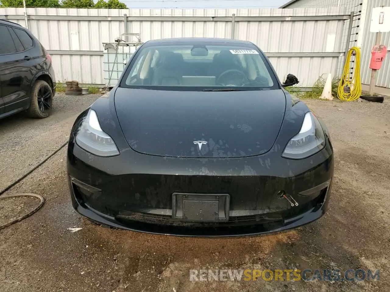 5 fotografías del automóvil dañado LRW3E1FA8PC875661 TESLA MODEL 3 2023