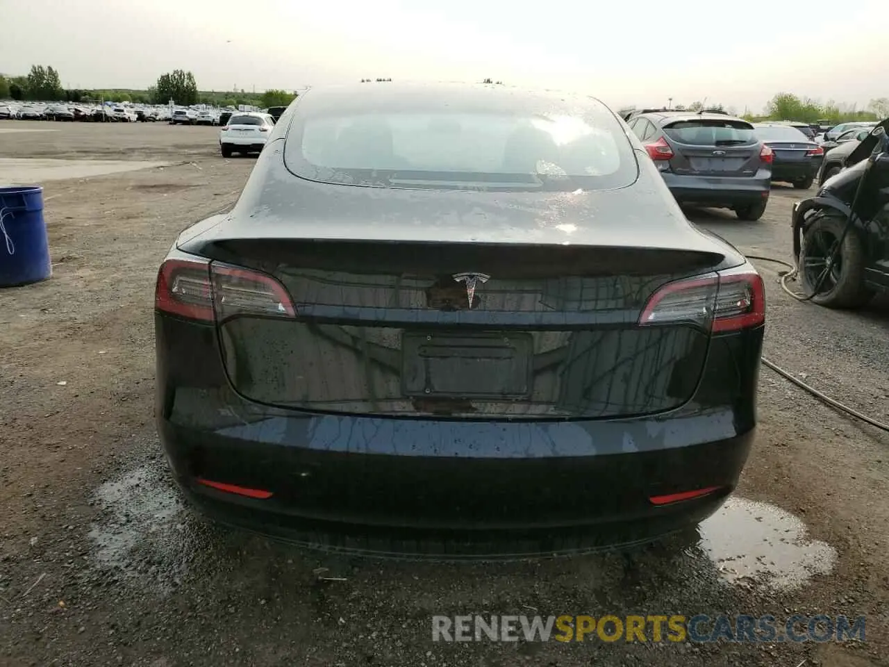6 fotografías del automóvil dañado LRW3E1FA8PC875661 TESLA MODEL 3 2023