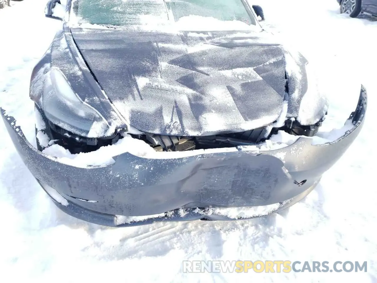 12 fotografías del automóvil dañado LRW3E1FA9PC899953 TESLA MODEL 3 2023