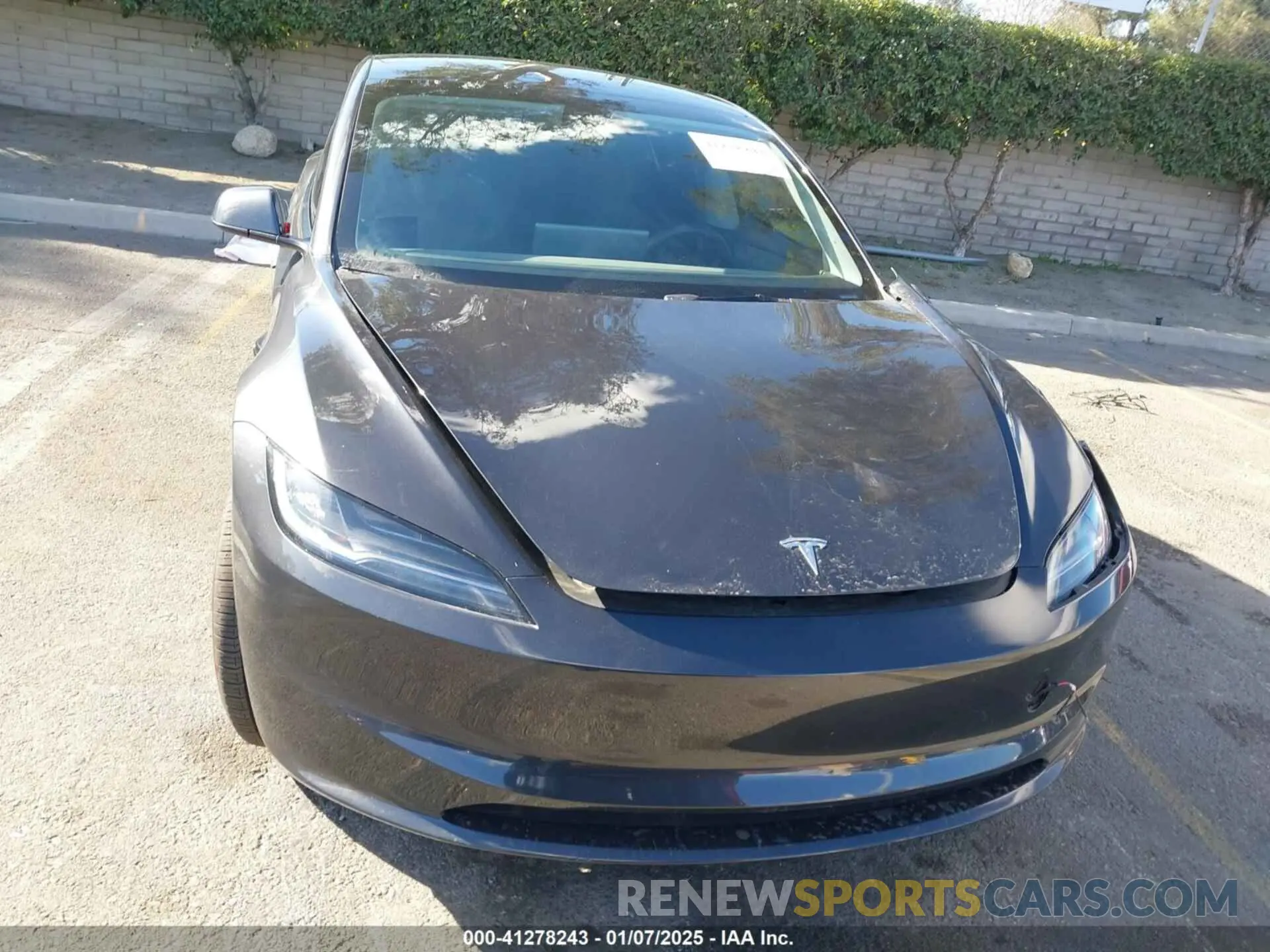 12 fotografías del automóvil dañado 5YJ3E1EA0RF718703 TESLA MODEL 3 2024