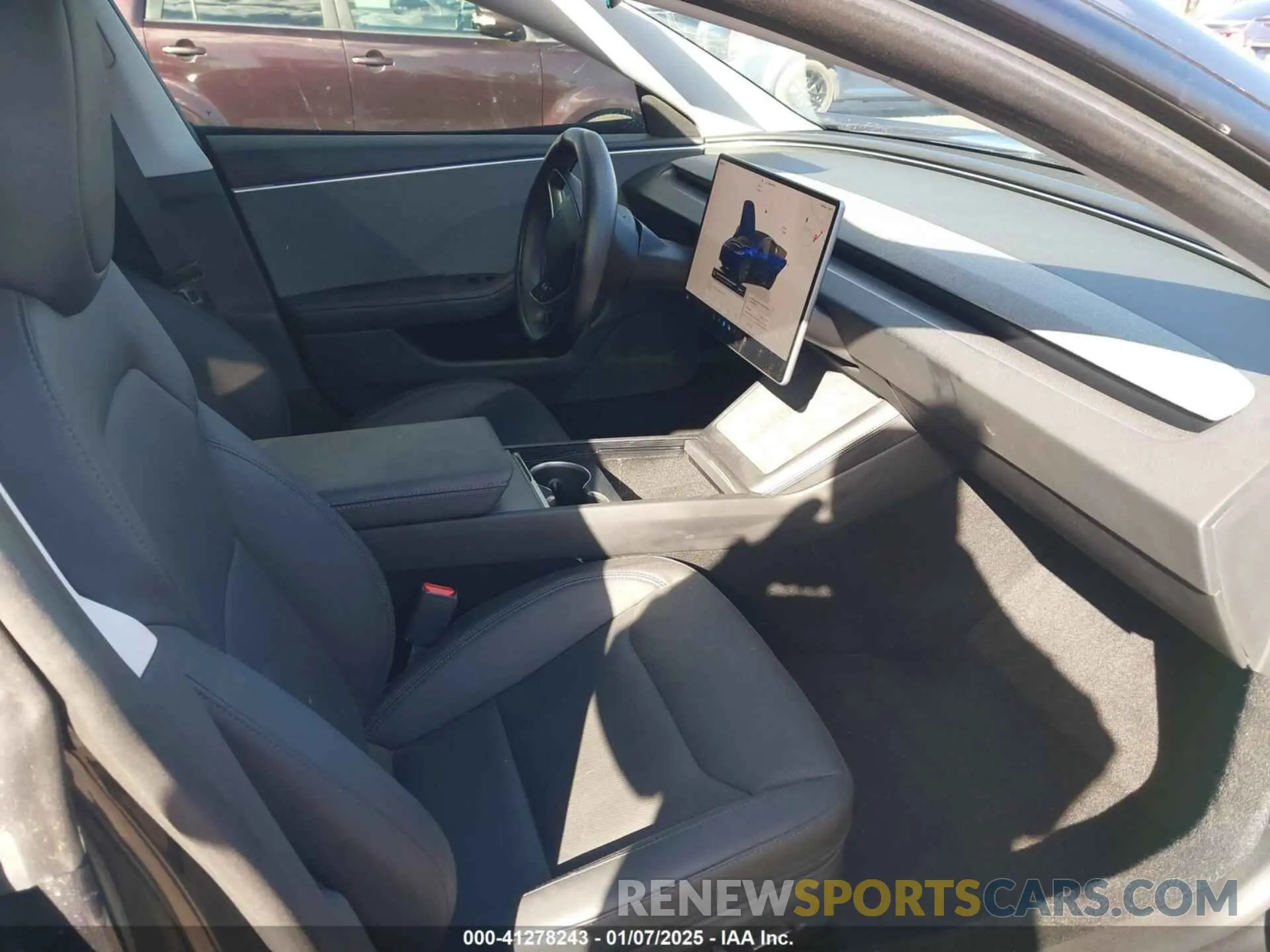 5 fotografías del automóvil dañado 5YJ3E1EA0RF718703 TESLA MODEL 3 2024