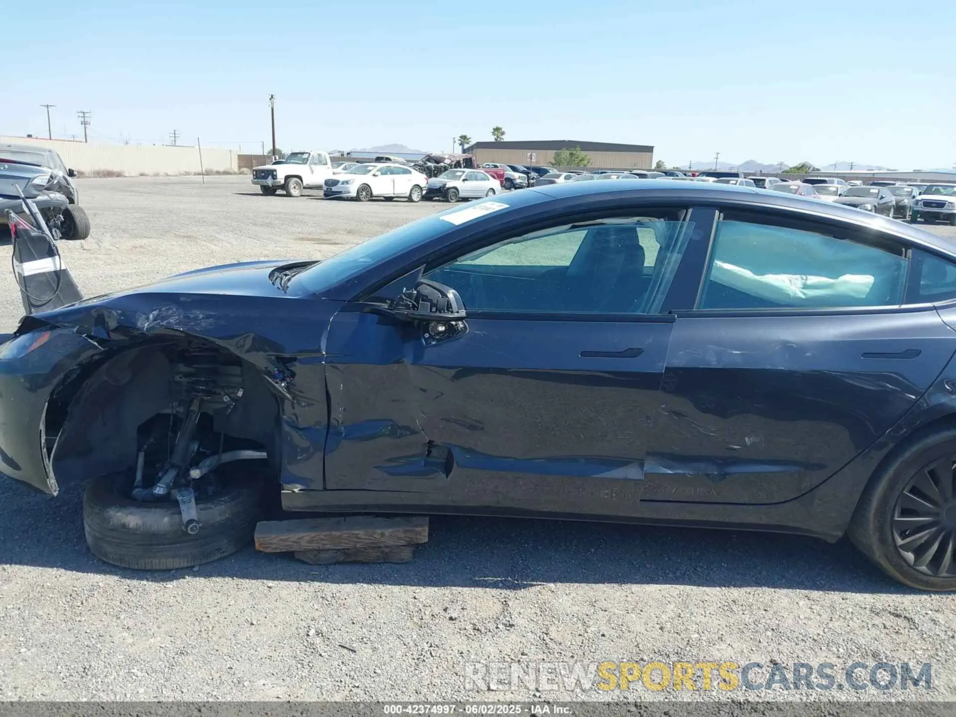6 fotografías del automóvil dañado 5YJ3E1EA0RF721469 TESLA MODEL 3 2024
