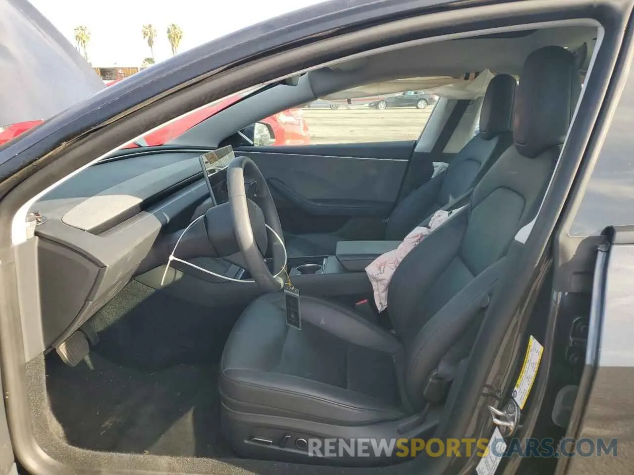7 fotografías del automóvil dañado 5YJ3E1EA0RF724579 TESLA MODEL 3 2024