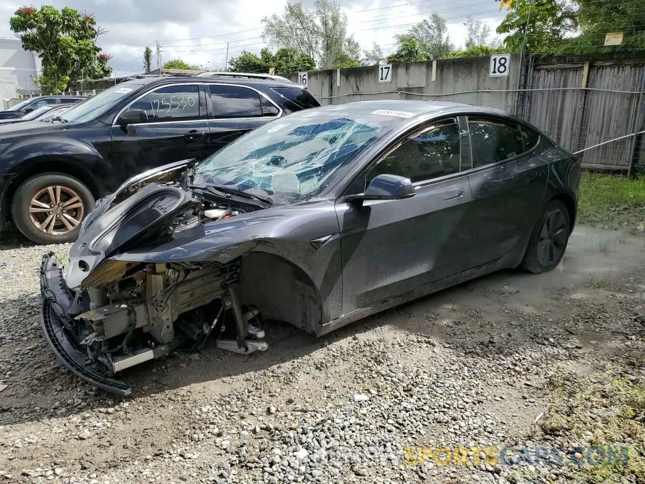 1 fotografías del automóvil dañado 5YJ3E1EA0RF735839 TESLA MODEL 3 2024