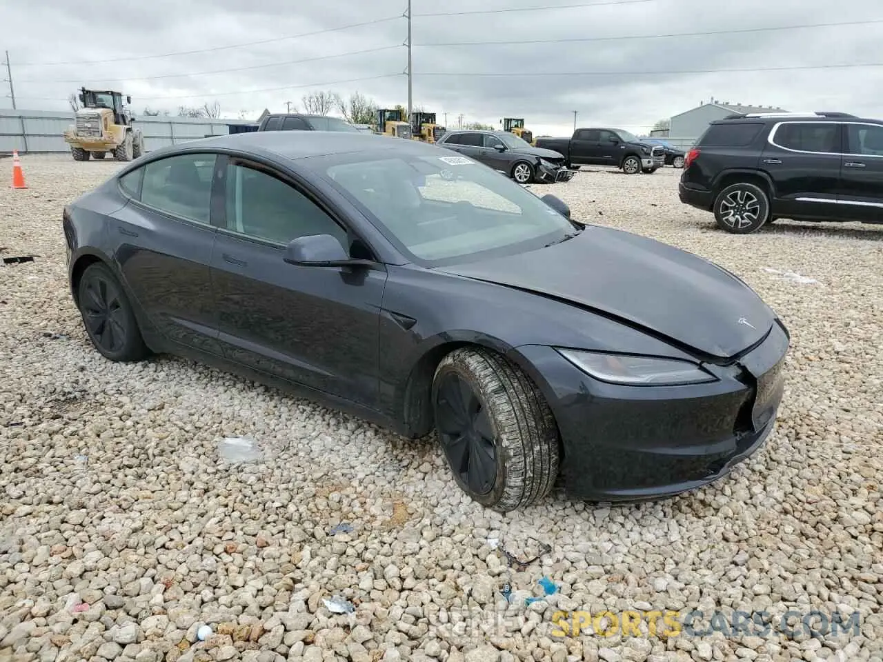 4 fotografías del automóvil dañado 5YJ3E1EA0RF739034 TESLA MODEL 3 2024