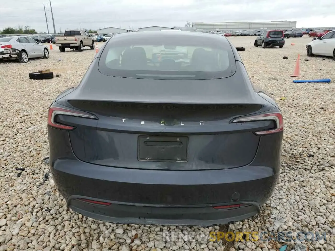 6 fotografías del automóvil dañado 5YJ3E1EA0RF739034 TESLA MODEL 3 2024