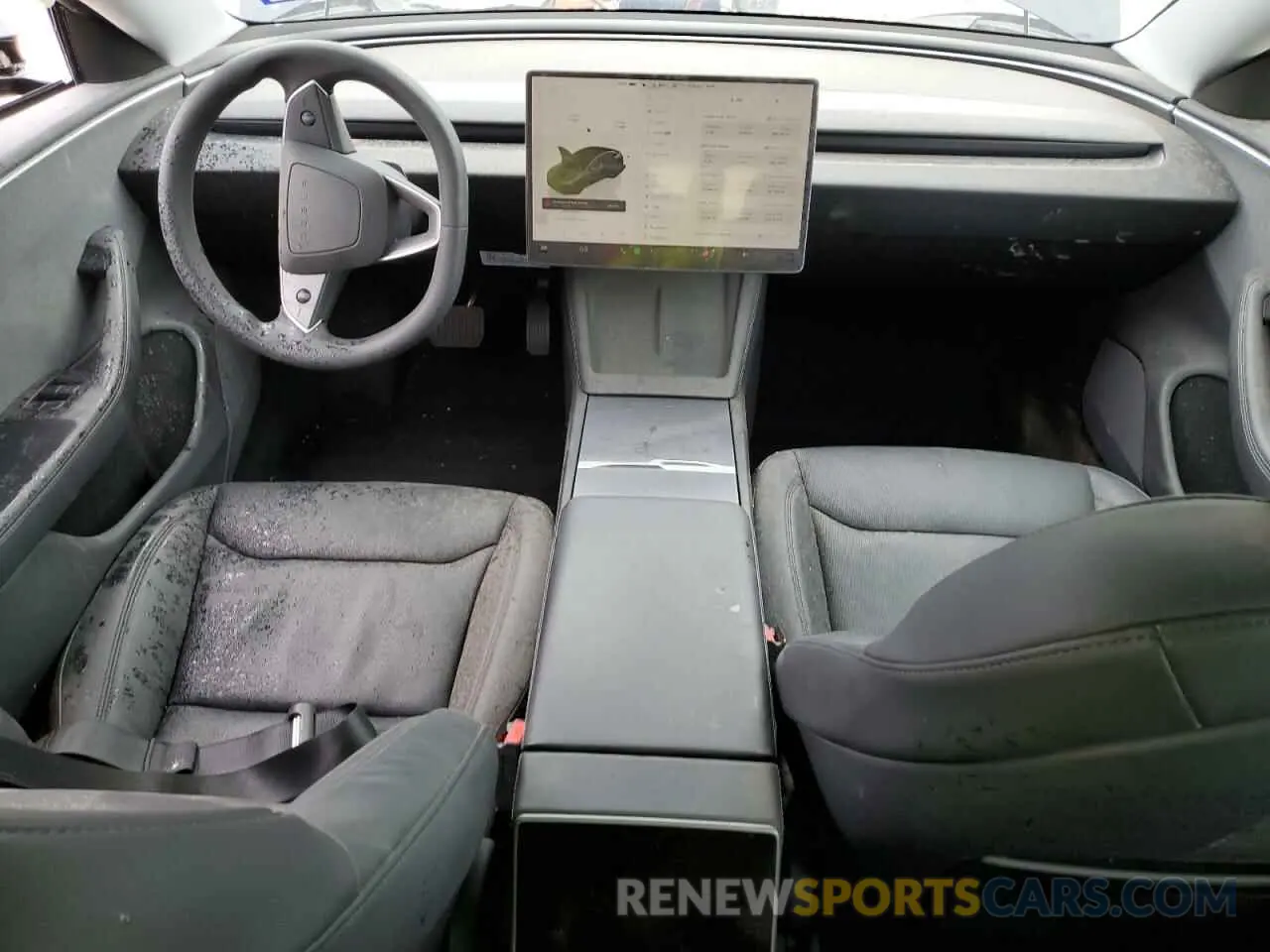 8 fotografías del automóvil dañado 5YJ3E1EA0RF739034 TESLA MODEL 3 2024
