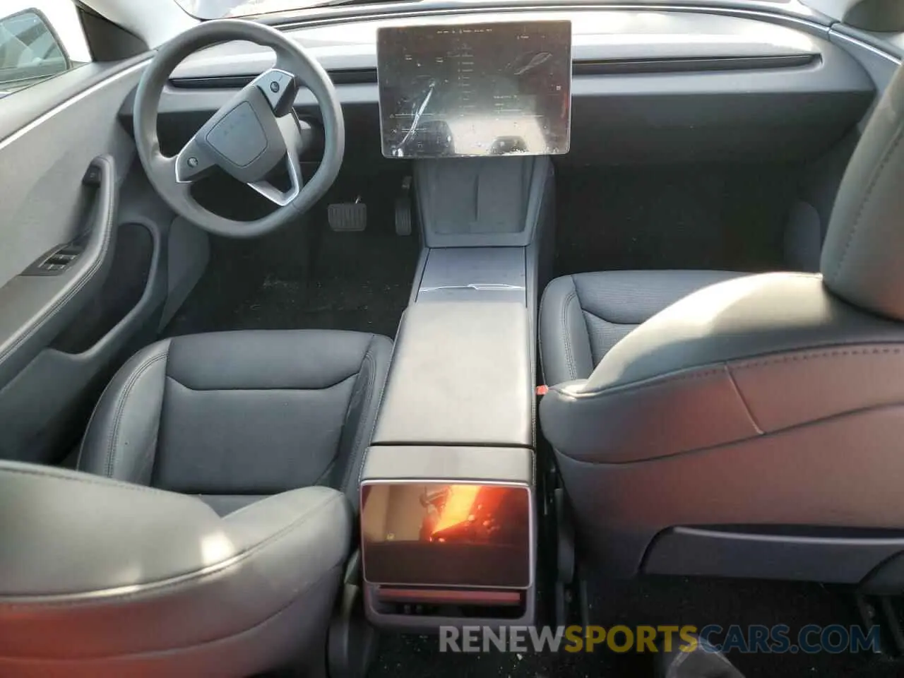 8 fotografías del automóvil dañado 5YJ3E1EA0RF742998 TESLA MODEL 3 2024