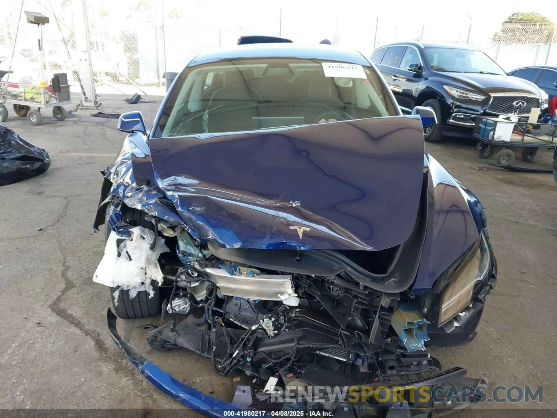 12 fotografías del automóvil dañado 5YJ3E1EA0RF745089 TESLA MODEL 3 2024