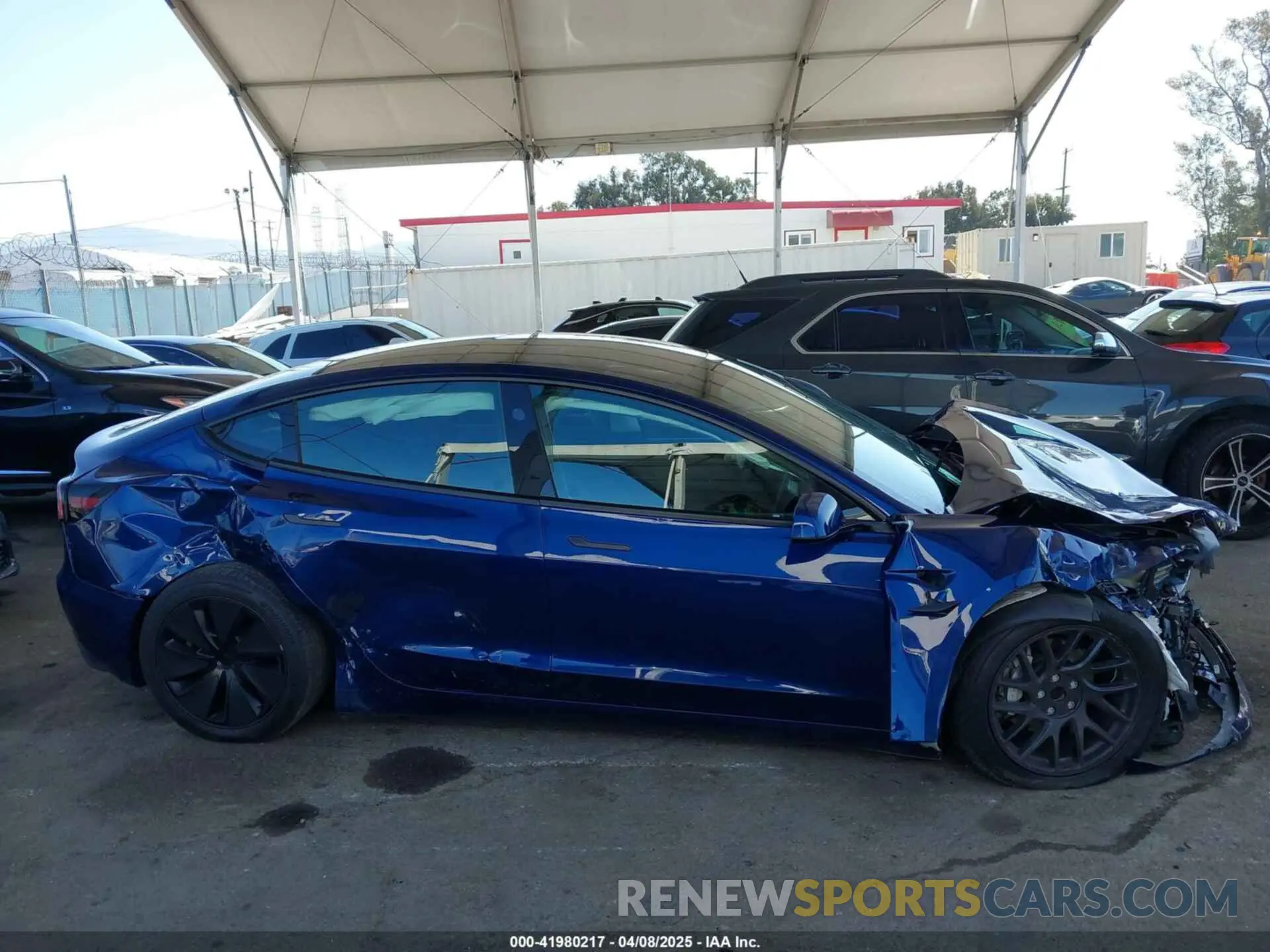 13 fotografías del automóvil dañado 5YJ3E1EA0RF745089 TESLA MODEL 3 2024