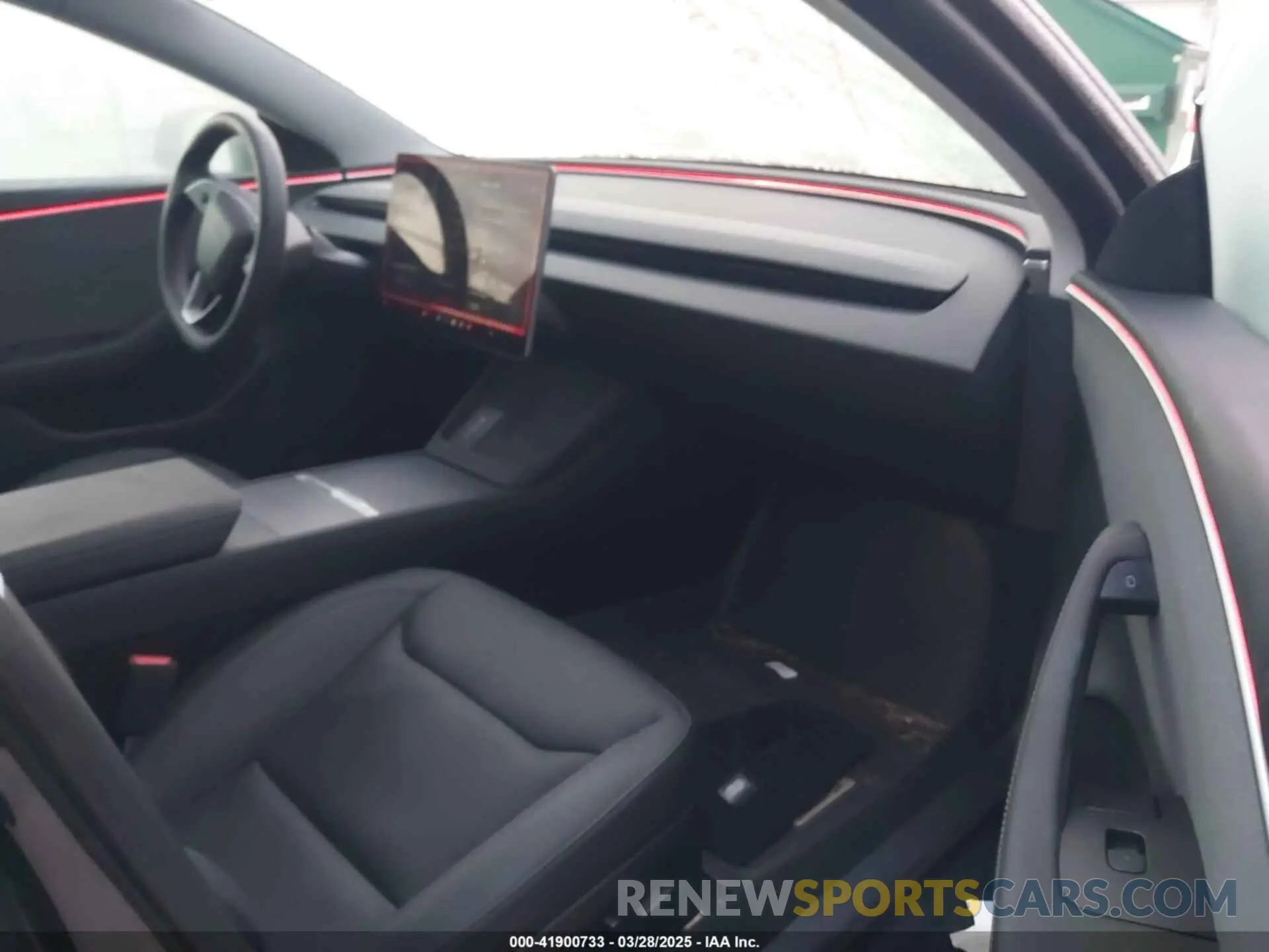 5 fotografías del automóvil dañado 5YJ3E1EA0RF748588 TESLA MODEL 3 2024