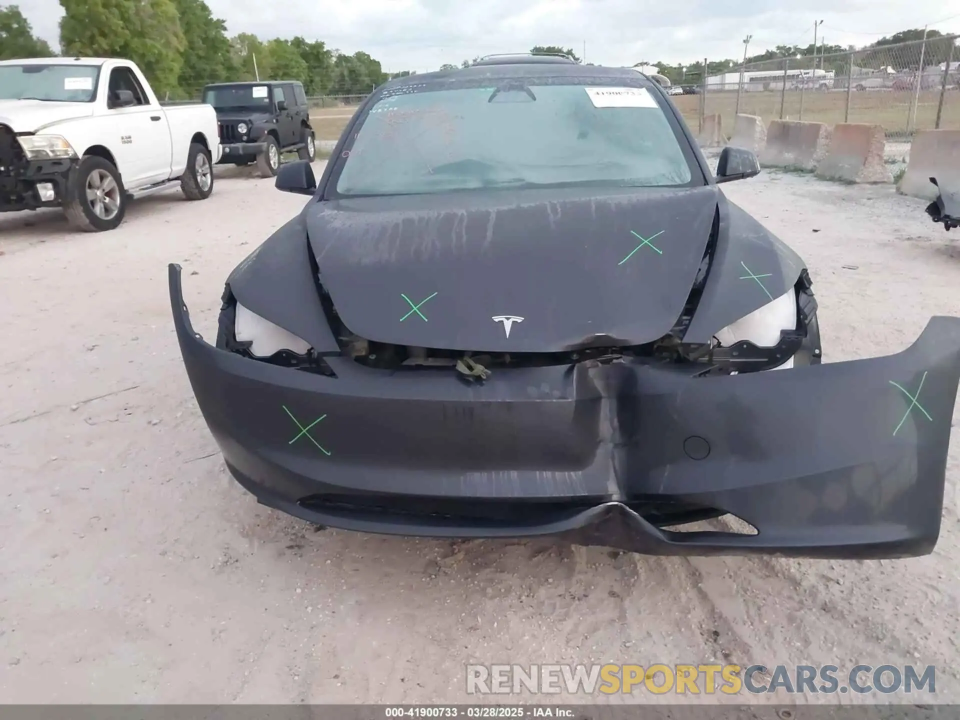 6 fotografías del automóvil dañado 5YJ3E1EA0RF748588 TESLA MODEL 3 2024