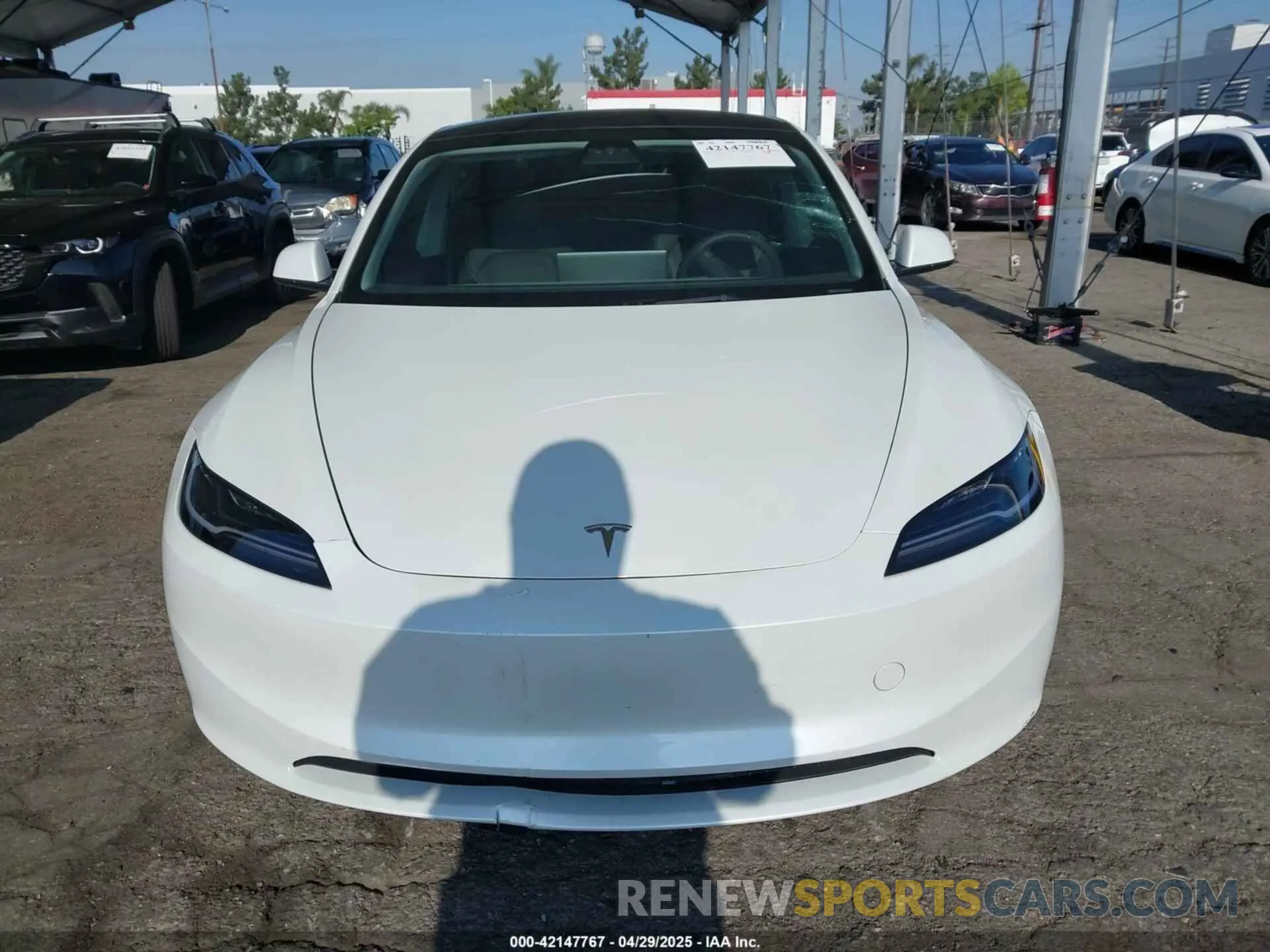 12 fotografías del automóvil dañado 5YJ3E1EA0RF752172 TESLA MODEL 3 2024